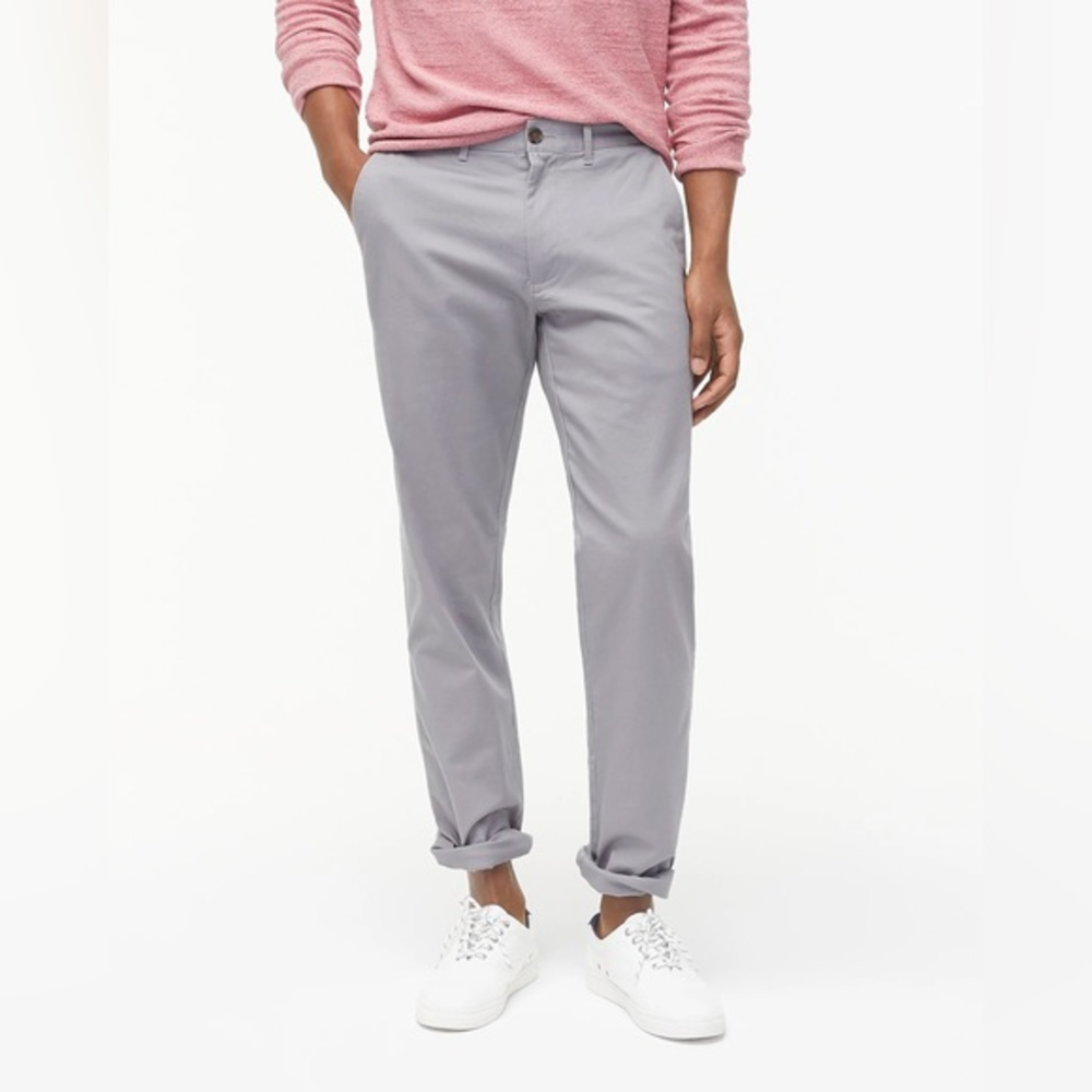Jcrew Men’s‎ Straight-fit flex khaki pant in